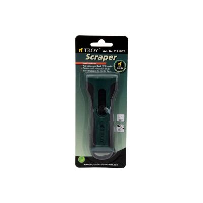 TROY 21607 Plastik Kazıma Bıçağı, 4 Yedek Bıçaklı - 5