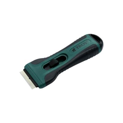TROY 21607 Plastik Kazıma Bıçağı, 4 Yedek Bıçaklı - 1