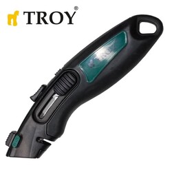 TROY 21608 Profesyonel Trapez Maket Bıçağı, 2 Yedek Bıçaklı  - 2