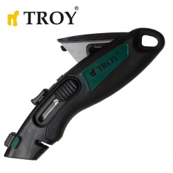 TROY 21608 Profesyonel Trapez Maket Bıçağı, 2 Yedek Bıçaklı  - 3