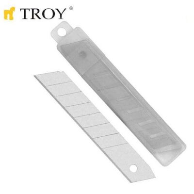 TROY 21609 Maket Bıçağı Yedek Bıçakları (100x18mm) 10 Adet - 1