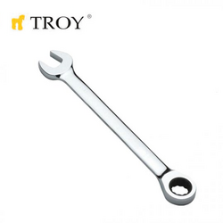 TROY - TROY 21710 Cırcırlı Kombine Anahtar, 10mm