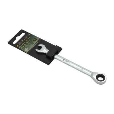 TROY 21710 Cırcırlı Kombine Anahtar, 10mm - 3
