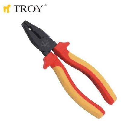 TROY 21806 Kombine Pense S.O.S. 1000 V (160mm) - 1