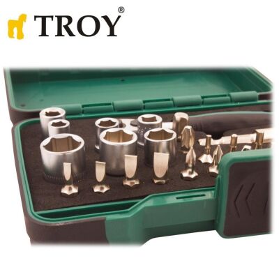 TROY 21948 Cırcırlı Bits Uç, Lokma Seti (28 Parça) - 3