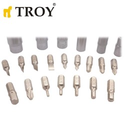 TROY 21948 Cırcırlı Bits Uç, Lokma Seti (28 Parça) - 4