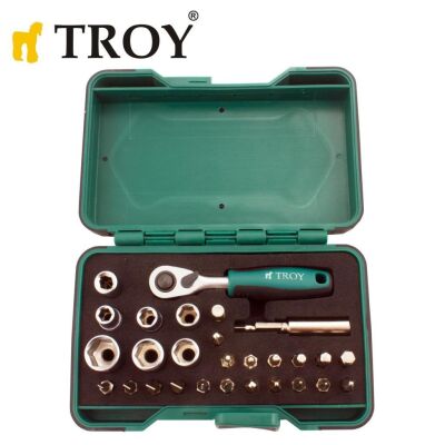 TROY 21948 Cırcırlı Bits Uç, Lokma Seti (28 Parça) - 6