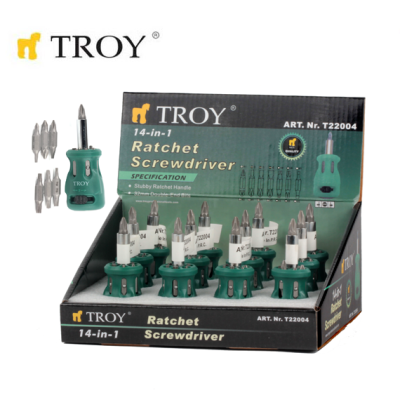 TROY 22004 Bits Uçlu Topaç Tornavida