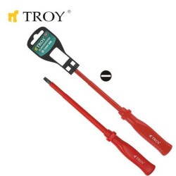 TROY 22122 Düz İzoleli Tornavida (5,5x220mm) - 2