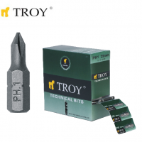 TROY 22251 Bits Uç Seti (PH1x25mm) - 2