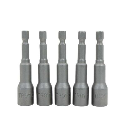 TROY 22292 Bits Uç Girişli Lokma Seti (10x65mm, 5 adet) - 1