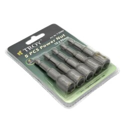 TROY 22292 Bits Uç Girişli Lokma Seti (10x65mm, 5 adet) - 4