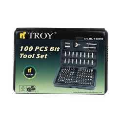 TROY 22302 Bits Uç Seti (100 Parça)