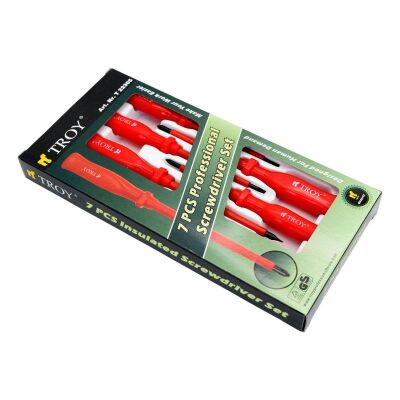 TROY 22305 İzoleli Tornavida Seti (7 Parça) - 4