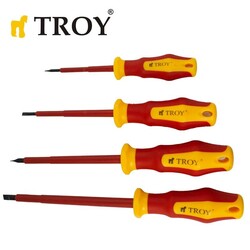 TROY 22311 VDE İzoleli Tornavida Seti, 8 Parça