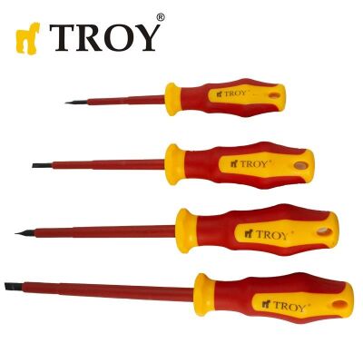 TROY 22311 VDE İzoleli Tornavida Seti, 8 Parça - 8