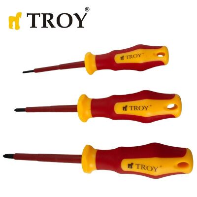 TROY 22311 VDE İzoleli Tornavida Seti, 8 Parça - 9