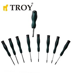 TROY 22350 Tornavida Bits Uç Seti, 50 Parça - Thumbnail