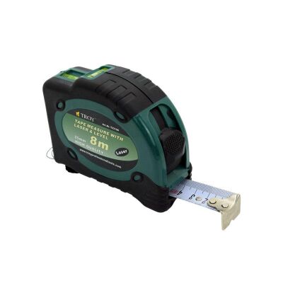 TROY 23100 Lazerli Şerit Metre 8 x 25mm - 1