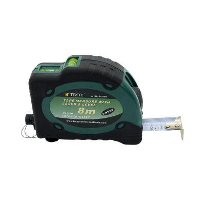 TROY 23100 Lazerli Şerit Metre 8 x 25mm - 5