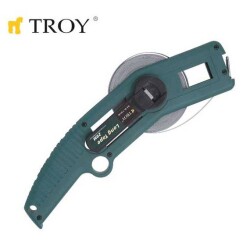 TROY 23145 İskandil Çelik Metre (50m, 13×0.18mm) - 1