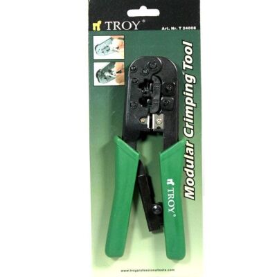 TROY 24008 Telefon ve Bilgisayar Soketi Sıkma Pensesi - 2