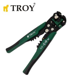 TROY 24015 Profesyonel Otomatik Kablo Sıyırma Pensesi, 9" - 2