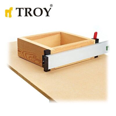 TROY 25007 Kıskaçlı Alüminyum Testere Kılavuzu, 122cm - 4