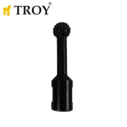 TROY 25080 Avuç Taşlama İçin Küresel Ahşap Zımpara, Öğütme Ucu, M14-20 - 1