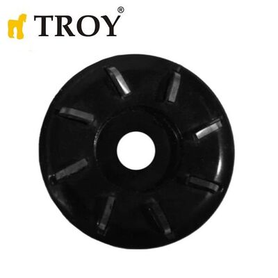 TROY 25088 Avuç Taşlama için Ahşap Oyma Diski, 8 Dişli - 1