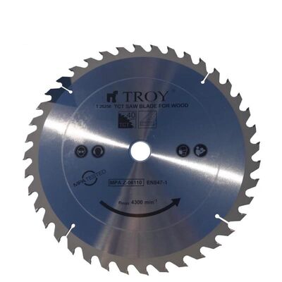TROY 25256 Ahşap Dairesel Testere Bıçağı Ø305mm x 60T - 1
