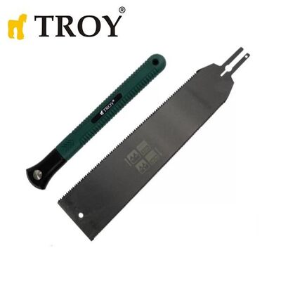 TROY 25305 Çift Taraflı Japon Testeresi, 30cm