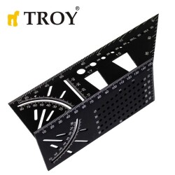 TROY 25901 Alüminyum Kırlangıç Geçme İşaretleme Gönyesi