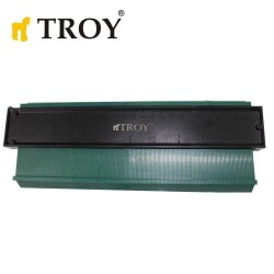 TROY 25902 Sabitleme Mandallı Kontur Mastarı, 258mm - 2