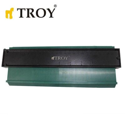 TROY 25902 Sabitleme Mandallı Kontur Mastarı, 258mm - 2
