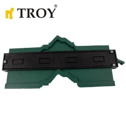 TROY 25902 Sabitleme Mandallı Kontur Mastarı, 258mm - 4