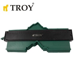 TROY 25902 Sabitleme Mandallı Kontur Mastarı, 258mm - 1