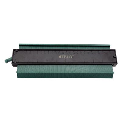 TROY 25902 Sabitleme Mandallı Kontur Mastarı, 258mm - 1