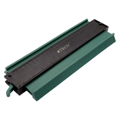 TROY 25902 Sabitleme Mandallı Kontur Mastarı, 258mm - 5