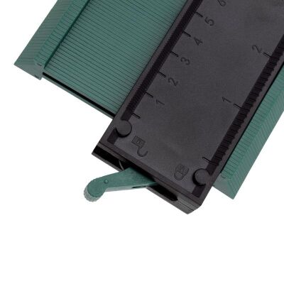 TROY 25902 Sabitleme Mandallı Kontur Mastarı, 258mm - 7