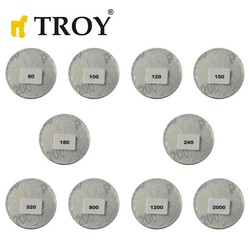 TROY 25930 Aşındırıcı Cırt Zımpara Seti, 101 Parça - Thumbnail