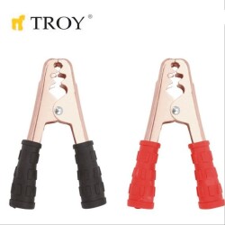 TROY 26000 Akü Takviye Kablosu 12V - 24V, 35 mm², 4.5m, 400 A