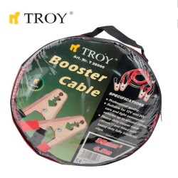 TROY 26000 Akü Takviye Kablosu 12V - 24V, 35 mm², 4.5m, 400 A - 4