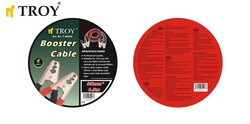 TROY 26000 Akü Takviye Kablosu 12V - 24V, 35 mm², 4.5m, 400 A - Thumbnail