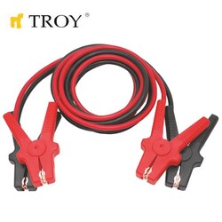 TROY - TROY 26001 Akü Takviye Kablosu 25mm², 12V - 24V, 3.5m, 300A