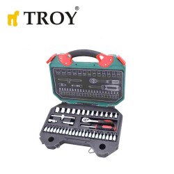 TROY 26100 Lokma Anahtar Takımı (40 Parça, Metrik) - 8
