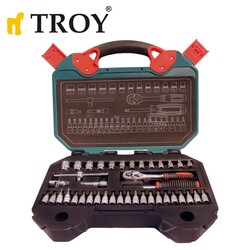 TROY - TROY 26100 Lokma Anahtar Takımı (40 Parça, Metrik)