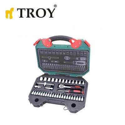 TROY 26100 Lokma Anahtar Takımı (40 Parça, Metrik)