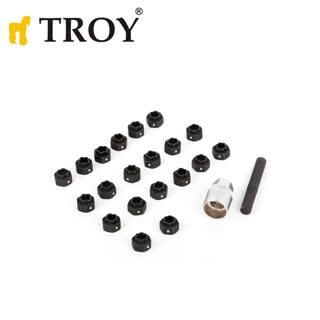 TROY 26154 Volkswagen Bijon Somunu Lokma Seti, 22 Parça - 1
