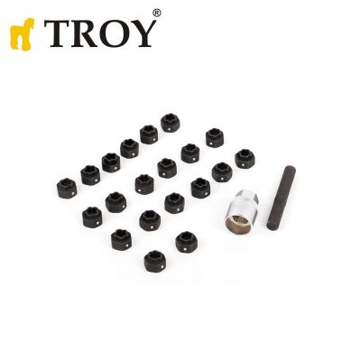 TROY 26139 BMW Bijon Somunu Lokma Seti, 22 Parça - 1